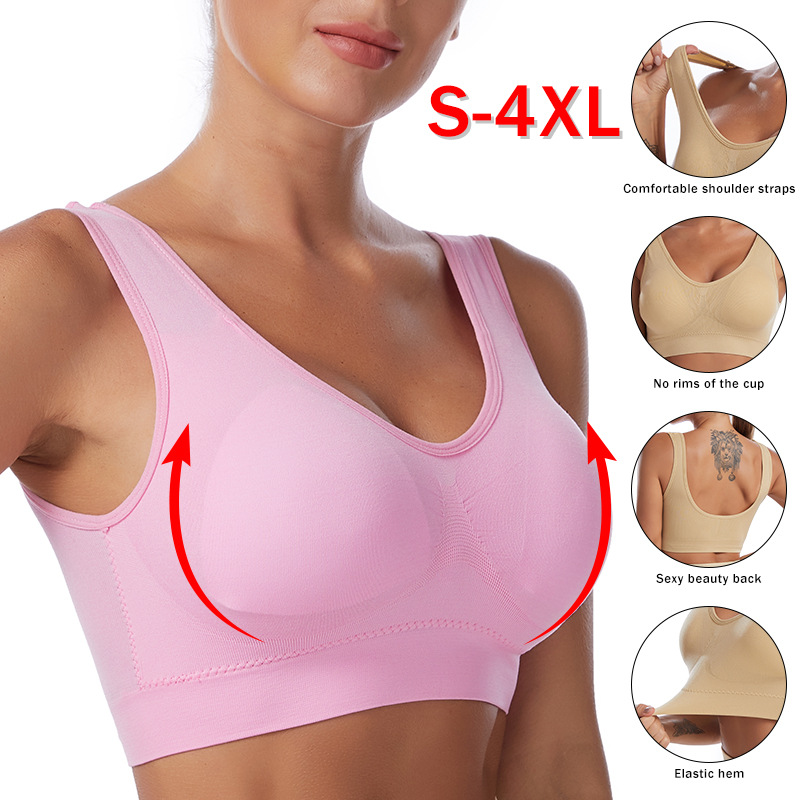 Bralette Triangle Set - ผู้หญิงเซ็กซี่ Bra PLUS ขนาด Seamless Breathable