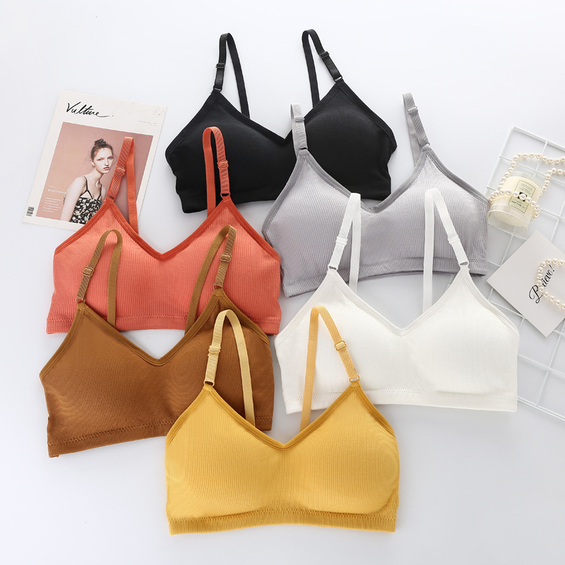บราไร้โครงสำหรับฤดูร้อน บราไร้ - Bralette Triangle Set บทวิจารณ์และราคา