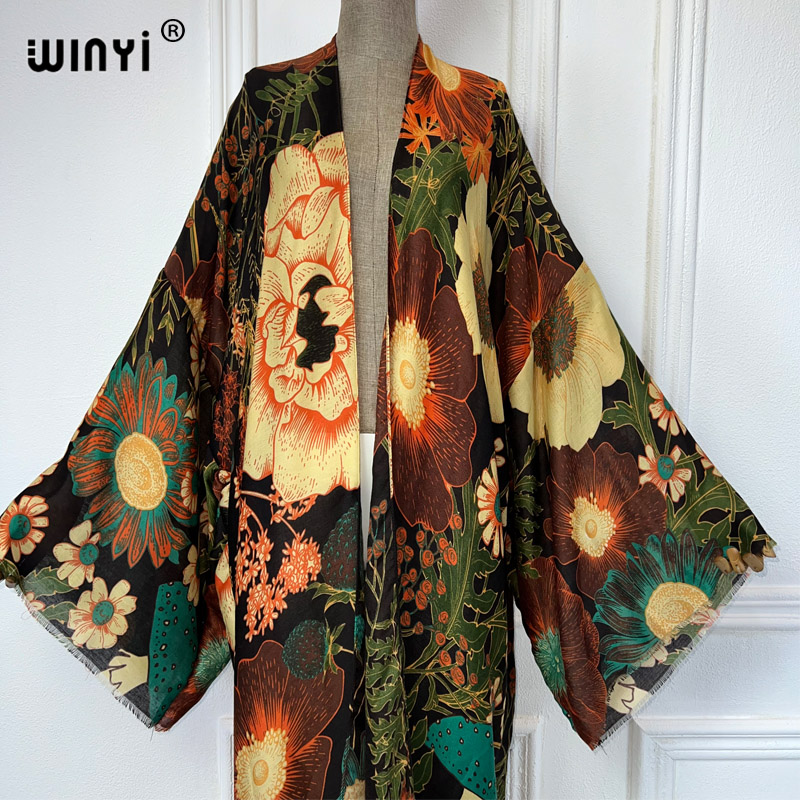 WINYI Africa แฟชั่นฤดูร้อน ชุด - Cover Up Kaftan บทวิจารณ์และราคา