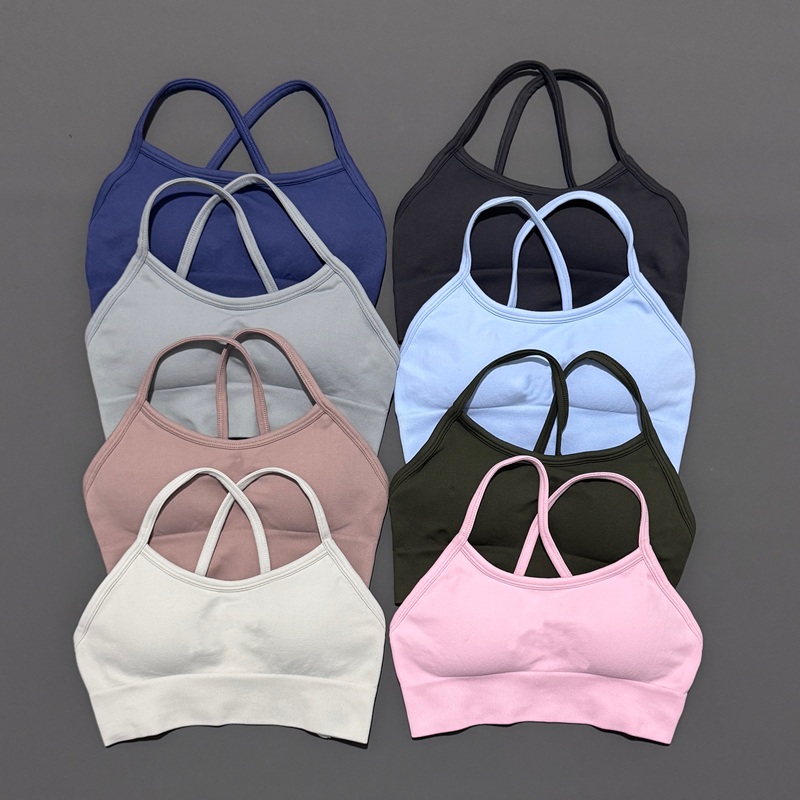 เสื้อชั้นในกีฬาแบบไร้สายสำหรับ - Crop Top Crochet บทวิจารณ์และราคา
