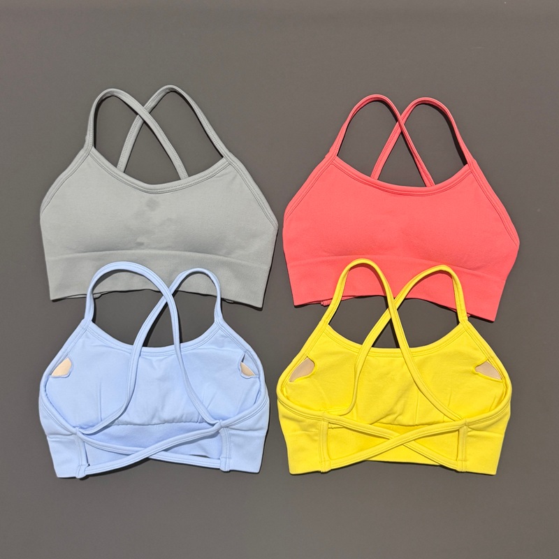 เสื้อชั้นในกีฬาแบบไร้สายสำหรับ - Crop Top Crochet บทวิจารณ์และราคา
